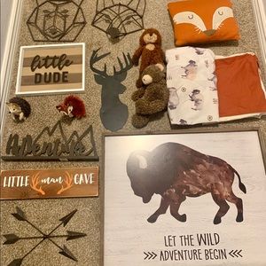 Baby Boy Adventure Woodland Nursery